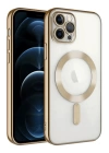 BFS  iPhone 14 Pro Max Kılıf Kross Magneticsafe Kapak - Gold