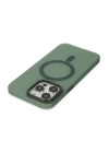 BFS  iPhone 14 Pro Max Kılıf Lodos Magneticsafe Mat Kapak - Köknar Yeşili