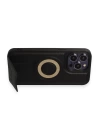 BFS  iPhone 14 Pro Max Kılıf Merkür Magneticsafe Standlı Kapak - Siyah