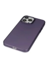 BFS  iPhone 14 Pro Max Kılıf Modos Metal Kapak - Derin Mor