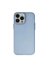 BFS  iPhone 14 Pro Max Kılıf Modos Metal Kapak - Mavi