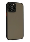 BFS  iPhone 14 Pro Max Kılıf Montreal Silikon Kapak - Siyah