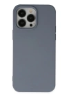 BFS  iPhone 14 Pro Max Kılıf Nano içi Kadife Silikon - Gri