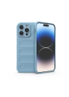 BFS  iPhone 14 Pro Max Kılıf Optimum Silikon - Sky Blue