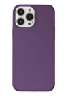 BFS  iPhone 14 Pro Max Kılıf Pc Sert Şeffaf Kapak - Mor