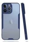 BFS  iPhone 14 Pro Max Kılıf Platin Silikon - Lacivert