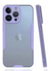 BFS  iPhone 14 Pro Max Kılıf Platin Silikon - Lila