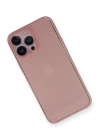 BFS  iPhone 14 Pro Max Kılıf PP Ultra İnce Kapak - Pembe
