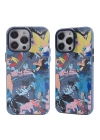 BFS  iPhone 14 Pro Max Kılıf Prada Desenli Kapak - Prada Pembe - 1