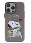 BFS iPhone 14 Pro Max Kılıf Prada Desenli Kapak - Prada Siyah - 2