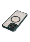 BFS  iPhone 14 Pro Max Kılıf Prag Magneticsafe Kapak - Koyu Yeşil