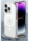 BFS  iPhone 14 Pro Max Kılıf Ramos Magsafe Kapak - Derin Mor