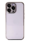 BFS  iPhone 14 Pro Max Kılıf Razer Lensli Silikon - Gold