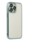 BFS  iPhone 14 Pro Max Kılıf Razer Lensli Silikon - Yeşil