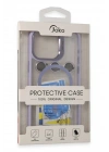 BFS iPhone 14 Pro Max Kılıf Roblox Lens Magsafe Standlı Kapak - Lacivert