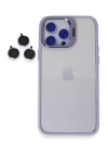 BFS  iPhone 14 Pro Max Kılıf Roblox Lens Standlı Kapak - Lila