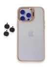 BFS  iPhone 14 Pro Max Kılıf Roblox Lens Standlı Kapak - Pudra