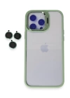 BFS  iPhone 14 Pro Max Kılıf Roblox Lens Standlı Kapak - Yeşil