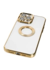 BFS  iPhone 14 Pro Max Kılıf Slot Silikon - Gold