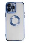 BFS  iPhone 14 Pro Max Kılıf Slot Silikon - Mavi
