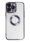 BFS  iPhone 14 Pro Max Kılıf Slot Silikon - Mor