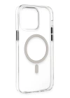 BFS  iPhone 14 Pro Max Kılıf Tron Şeffaf Magsafe Kapak - Şeffaf