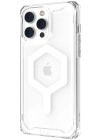 BFS  iPhone 14 Pro Max Kılıf Uag Plyo Magneticsafe Silikon - Şeffaf