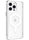 BFS  iPhone 14 Pro Max Kılıf Uag Plyo Magneticsafe Silikon - Şeffaf