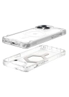 BFS  iPhone 14 Pro Max Kılıf Uag Plyo Magneticsafe Silikon - Şeffaf