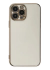 BFS  iPhone 14 Pro Max Kılıf Volet Silikon - Beyaz