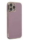 BFS  iPhone 14 Pro Max Kılıf Volet Silikon - Mor