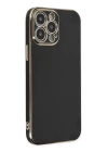 BFS  iPhone 14 Pro Max Kılıf Volet Silikon - Siyah