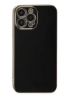 BFS  iPhone 14 Pro Max Kılıf Volet Silikon - Siyah