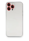 BFS  iPhone 14 Pro Max Metal Kamera Lens - Kırmızı