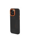 BFS  iPhone 14 Pro Max Orange Karbon Magsafe Kapak - Turuncu