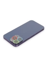 BFS  iPhone 14 Pro Max Renkli Kamera Lens Koruma Cam - Mavi-Yeşil