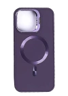 BFS  iPhone 14 Pro Max Royce Magsafe Kapak - Derin Mor