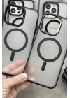 BFS  iPhone 14 Pro Max Solid Magsafe Kapak - Derin Mor