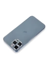 BFS  iPhone 14 Pro Metal Kamera Lens Koruma Cam - Sierra Blue
