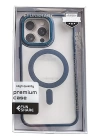 BFS  iPhone 14 Pro Montella Magsafe Kapak - Derin Mor