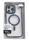 BFS iPhone 14 Pro Montella Magsafe Kapak - Lacivert