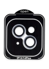 BFS  iPhone 14 PVD Metal Kamera Lens - Mavi