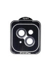 BFS  iPhone 14 PVD Metal Kamera Lens - Siyah