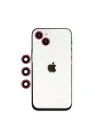 BFS  iPhone 14 Shine Kamera Lens - Kırmızı