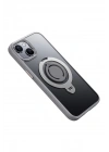 BFS  iPhone 15 Avatar 360 Dönen Magsafe Kapak - Titan Gri