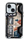 BFS  iPhone 15 Cross Country Travel Magsafe Kapak - Jungle