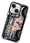 BFS  iPhone 15 Cross Country Travel Magsafe Kapak - Jungle