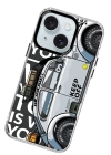BFS  iPhone 15 Cross Country Travel Magsafe Kapak - Snow