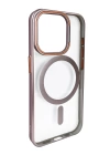 BFS  iPhone 15 Crown Lens Standlı Magsafe Kapak - Pembe