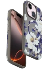 BFS  iPhone 15 Flower Series Magsafe Kapak - Gri